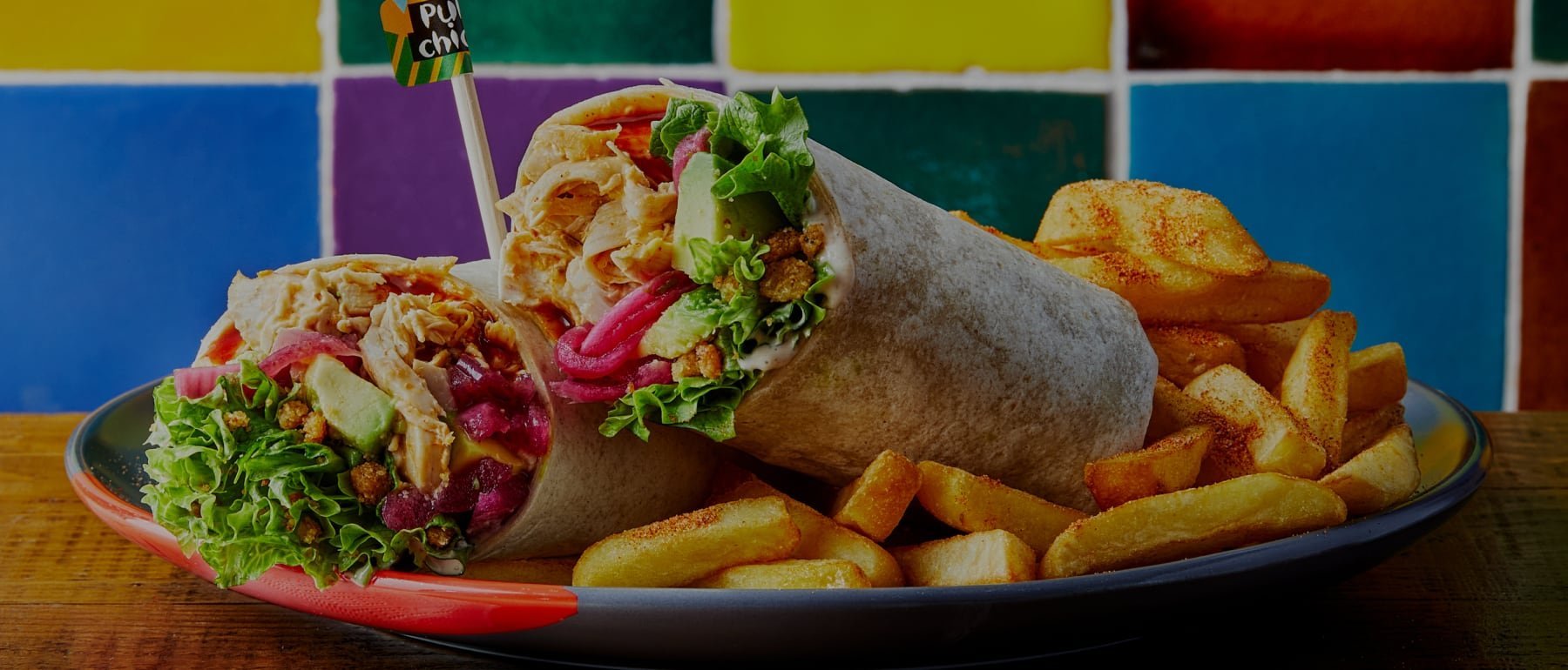 Fully Loaded Chicken Wrap New Summer Menu May 2024 9789